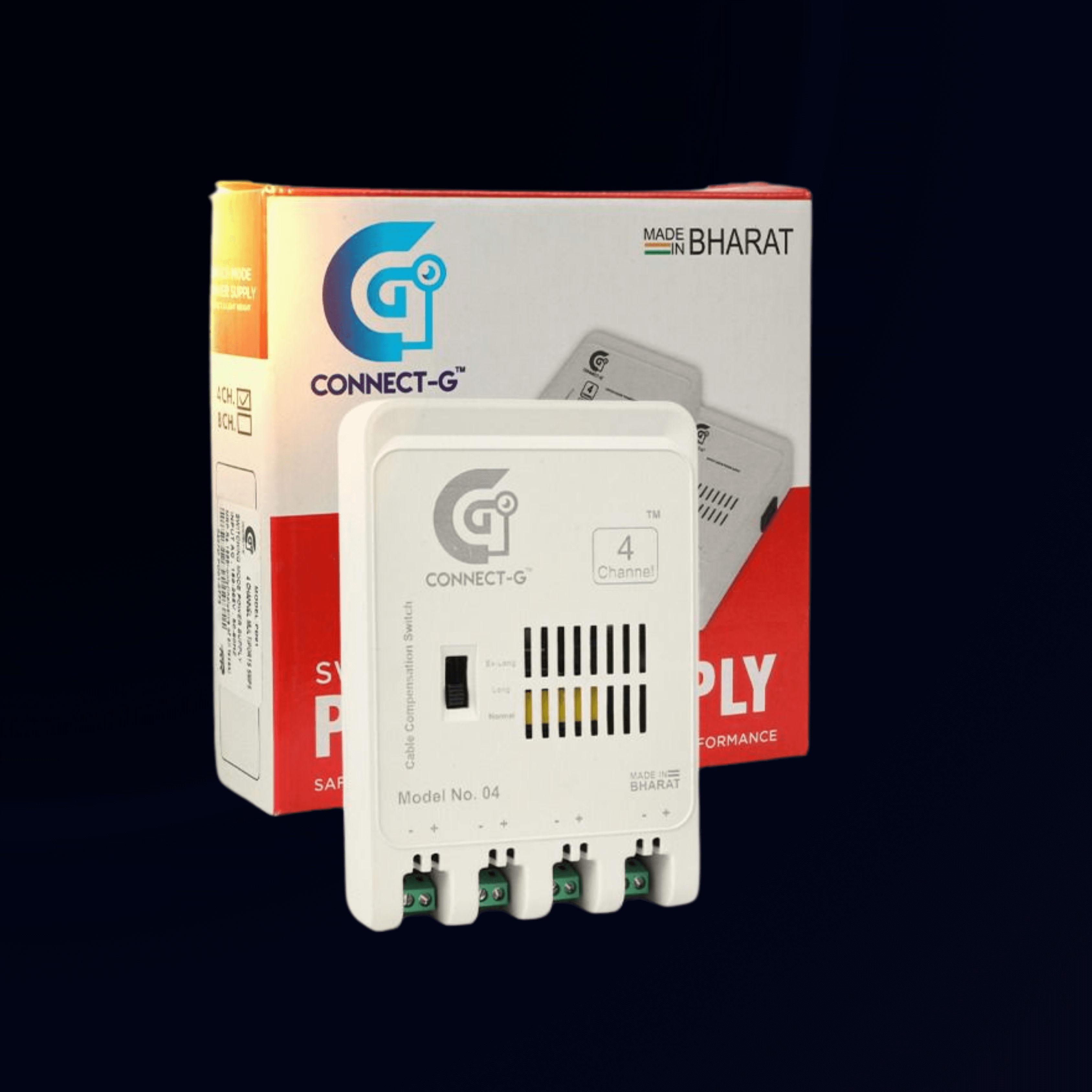 Connect-G 4CH SMPS – Reliable Power for Your Security Systems