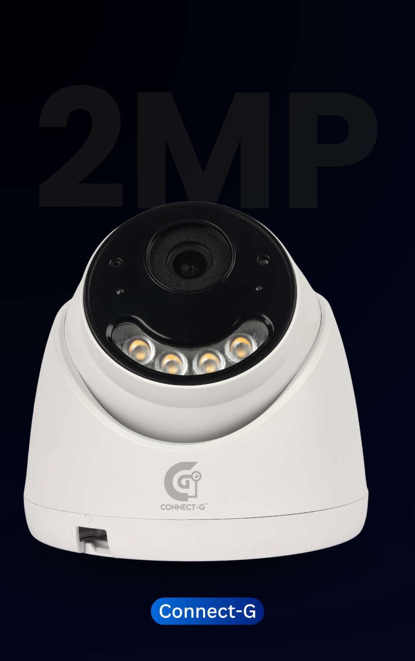 Connect-G HD 2MP Full Color View Dome Camera (Model: CG-HDC-20D2C-L)