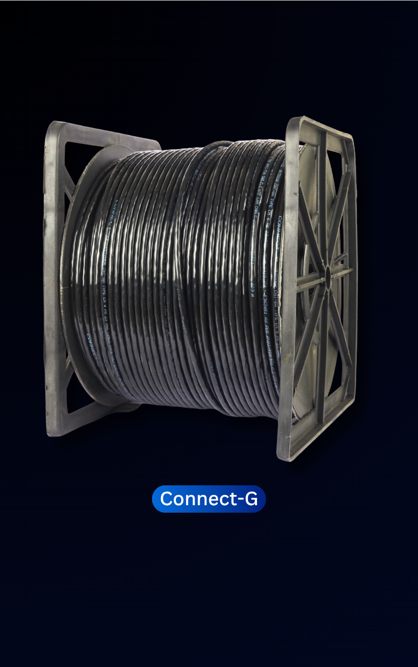 Connect-G 100M CAT6 Outdoor Copper Networking Cable (Model: CG-CPR100-ODR)